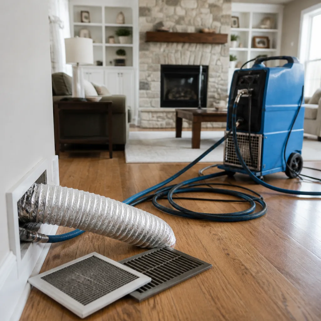 Whole-home duct cleaning